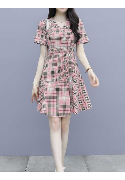 dress wanita korea D7025