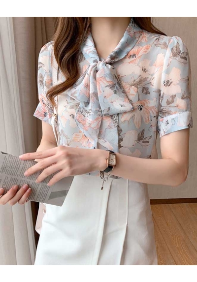 blouse wanita korea T7038