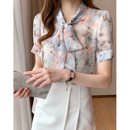 blouse wanita korea T7036