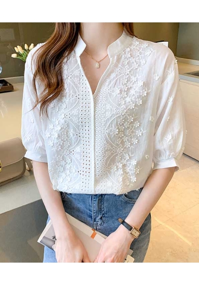 blouse  wanita korea T7056