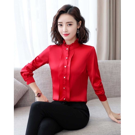 blouse  wanita korea T7071