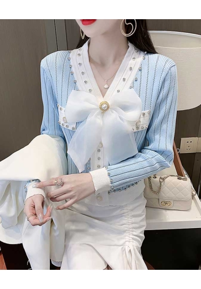 blouse  wanita korea T7076
