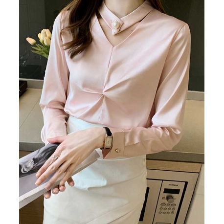 blouse  wanita korea T7088