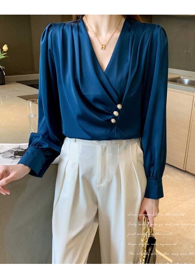 blouse  wanita korea T7093