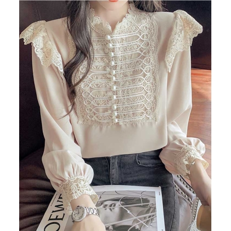 blouse  wanita korea T7095