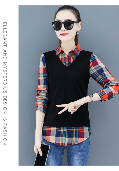 blouse  wanita korea T7116