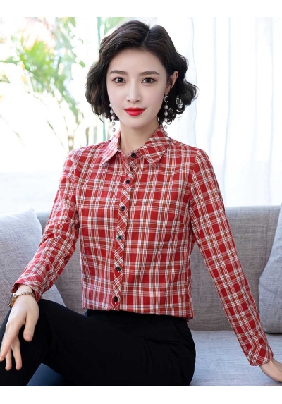 kemeja wanita korea T7125