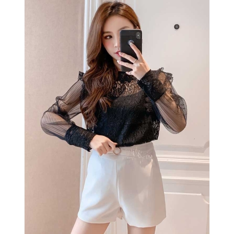 blouse wanita korea T7167