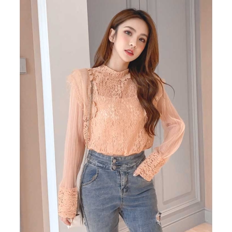 blouse wanita korea T7171