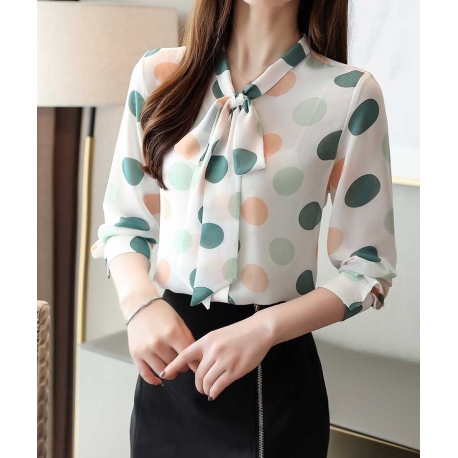 blouse wanita korea T7173