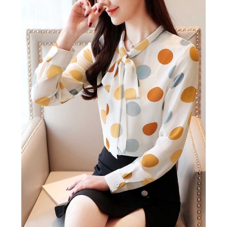 blouse wanita korea T7175