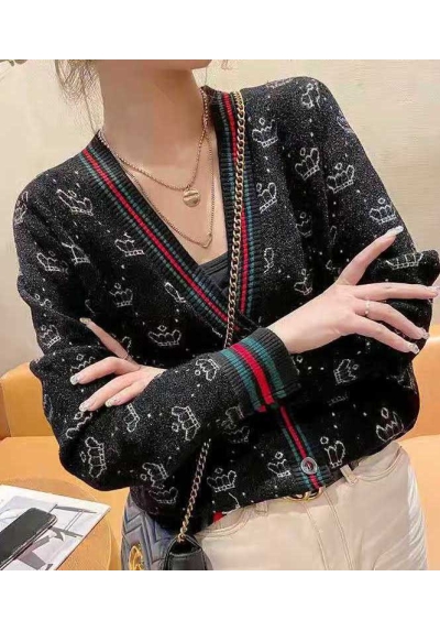 cardigan rajut import T7188