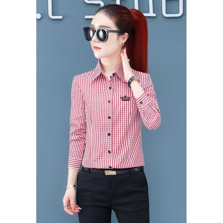 kemeja wanita korea T7215