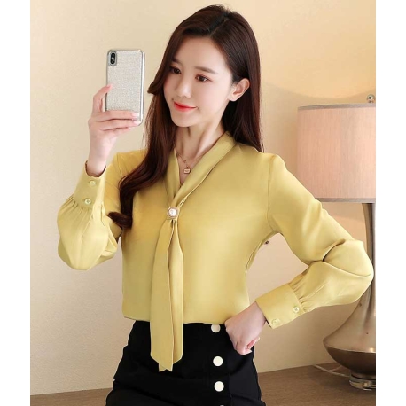 blouse wanita korea T7211