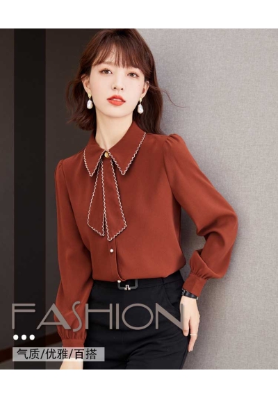 blouse wanita korea T7220