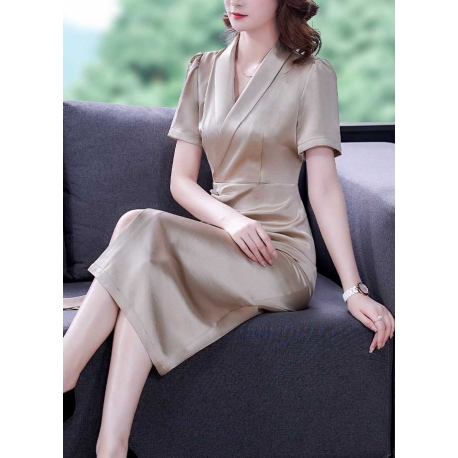 dress wanita korea D7147