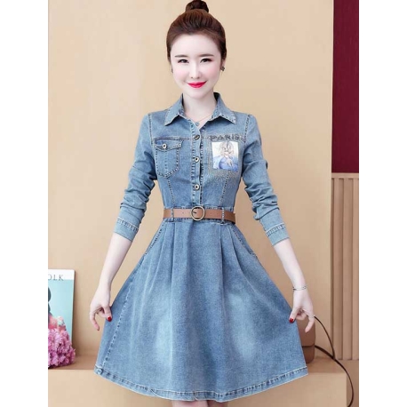 dress denim import D7101