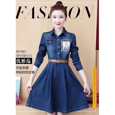 dress denim import D7152