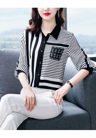 kemeja wanita import T7228