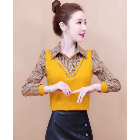 blouse  wanita korea T7234