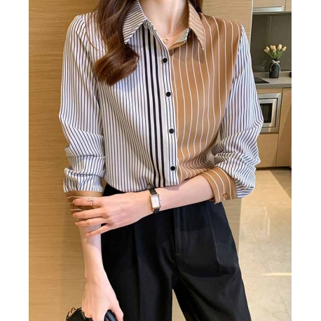 kemeja wanita import T7230
