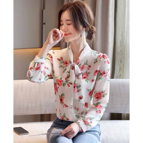 blouse  wanita korea T7236