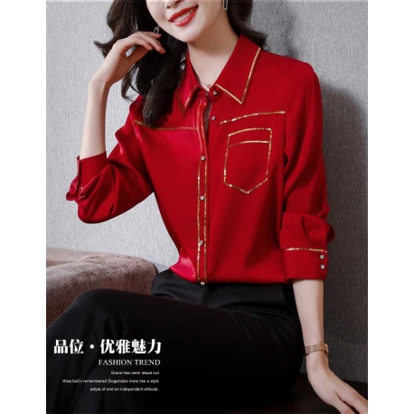 atasan blouse wanita korea T7273