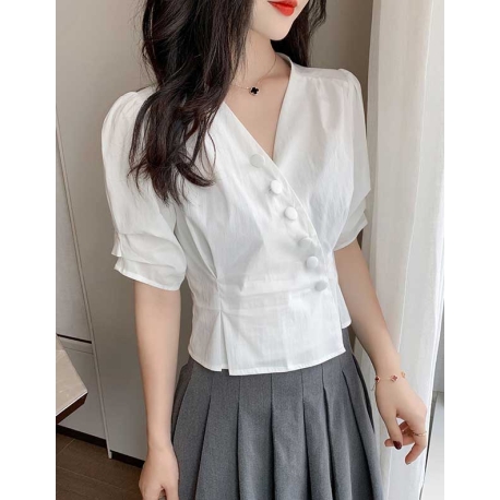 atasan blouse wanita korea T7276