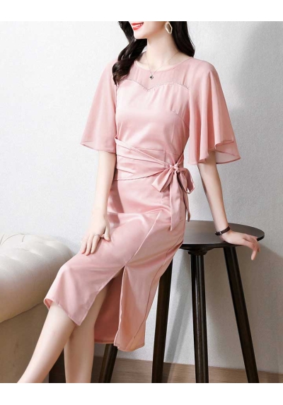 dress wanita korea D7202