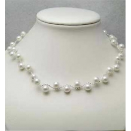 kalung mutiara pendek TT0275