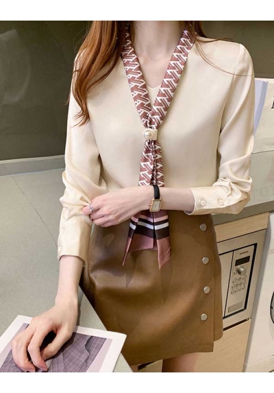 atasan blouse wanita korea T7303