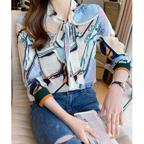 atasan blouse wanita korea T7305