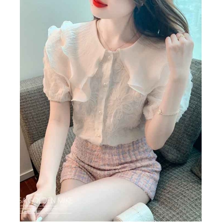 atasan kemeja wanita korea T7321