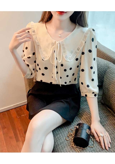 atasan blouse wanita korea T7327