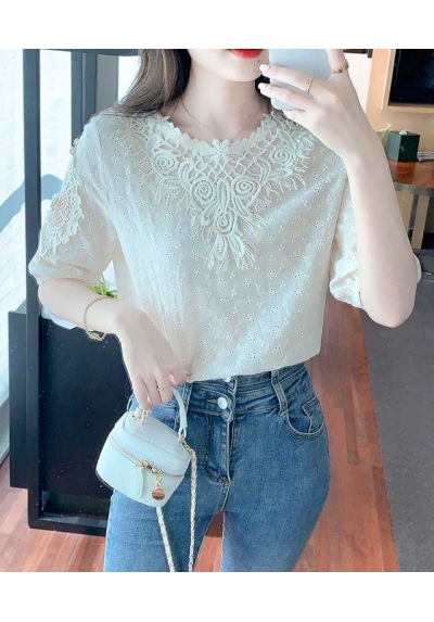 atasan blouse  wanita korea T7335
