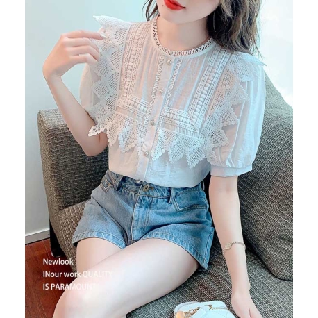 blouse  wanita korea T7078