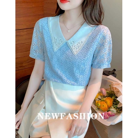 atasan blouse  wanita korea T7348