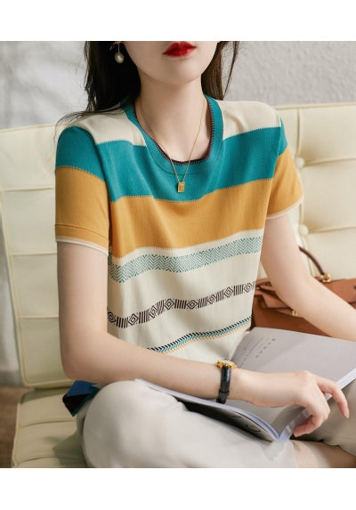 atasan blouse  wanita korea T7354