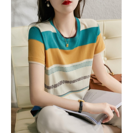 atasan blouse  wanita korea T7354
