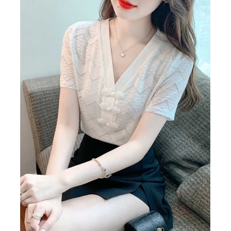 atasan blouse  wanita korea T7370