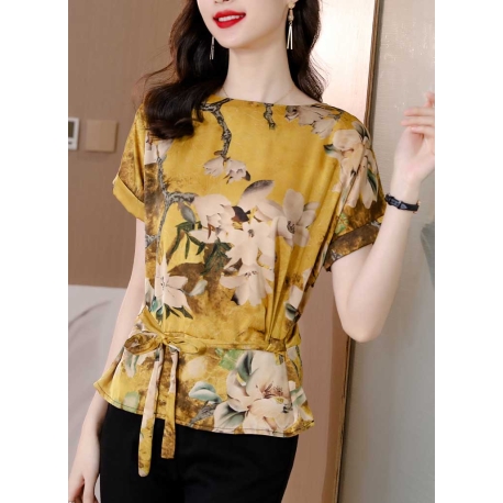 atasan blouse  wanita korea T7375