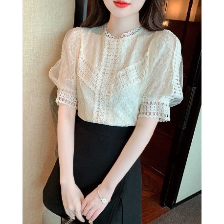 atasan blouse  wanita korea T7376