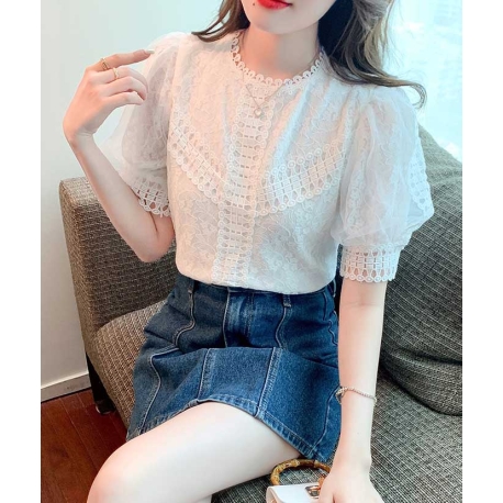 atasan blouse  wanita korea T7377