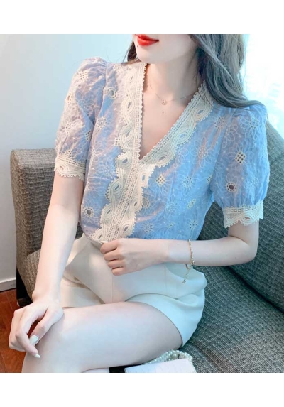 atasan blouse  wanita korea T7378