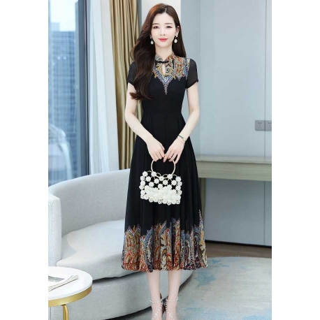 dress wanita korea D7300