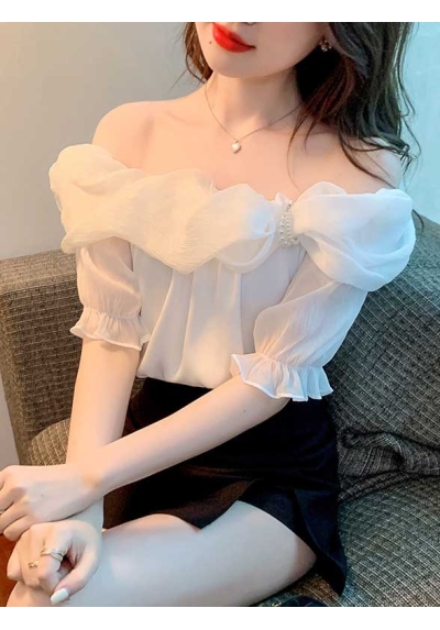 atasan blouse wanita korea T7436