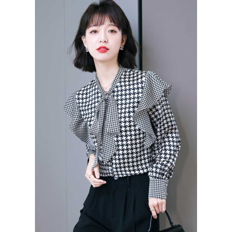 atasan blouse wanita korea T7440