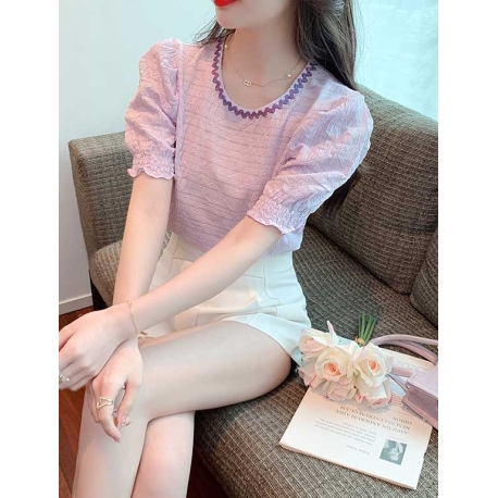 atasan blouse wanita korea T7454