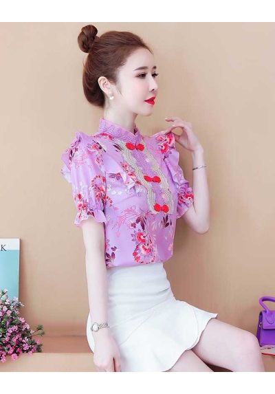 atasan blouse wanita korea T7472