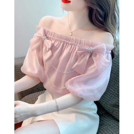 atasan kemeja wanita korea T7471